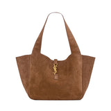 Borsa tote Le 5 à 7 Bea in suede 763435 008IW2885 SAINT LAURENT 