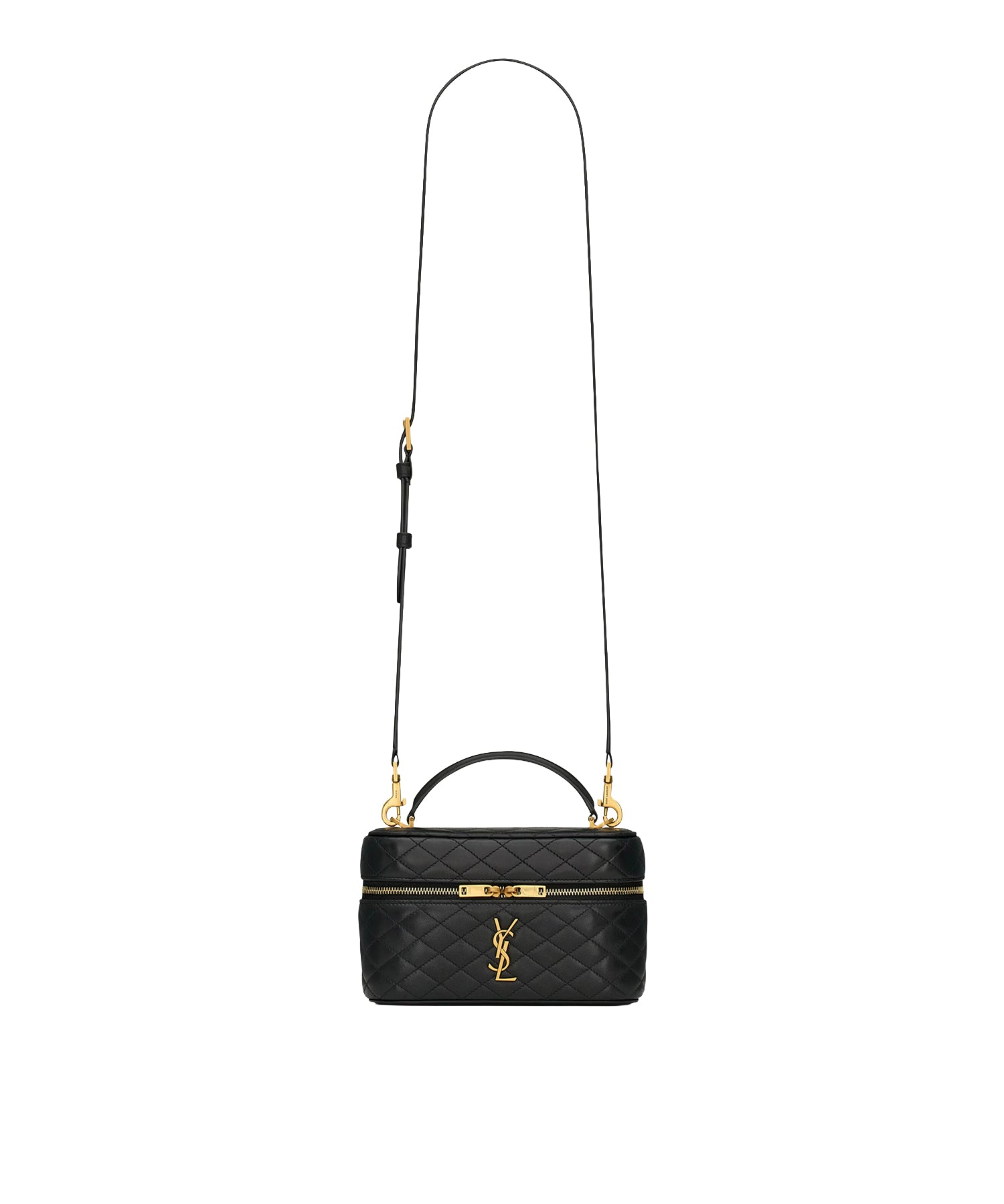 Borsa Gaby Vanity in pelle di agnello 766731 1EL071000 SAINT LAURENT 
