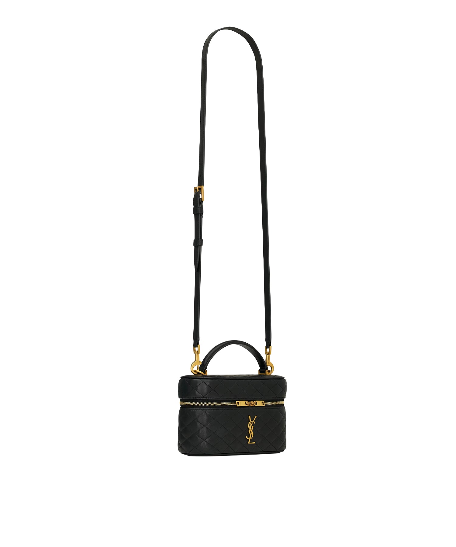 Borsa Gaby Vanity in pelle di agnello 766731 1EL071000 SAINT LAURENT 