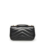 Borsa Loulou small in pelle di agnello trapuntata 801437 AAEAX1000 SAINT LAURENT 