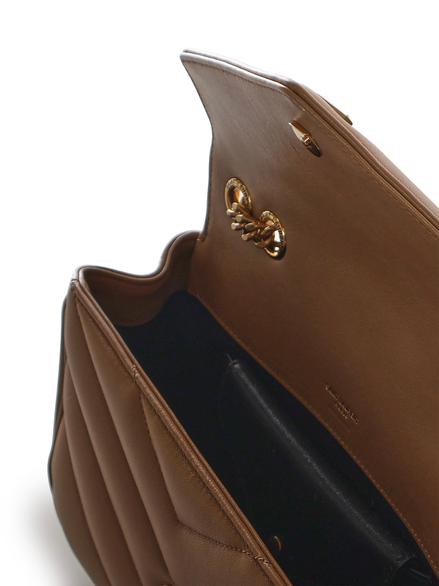 Borsa Loulou small in pelle di agnello trapuntata 801437 AAEAX2357 SAINT LAURENT 