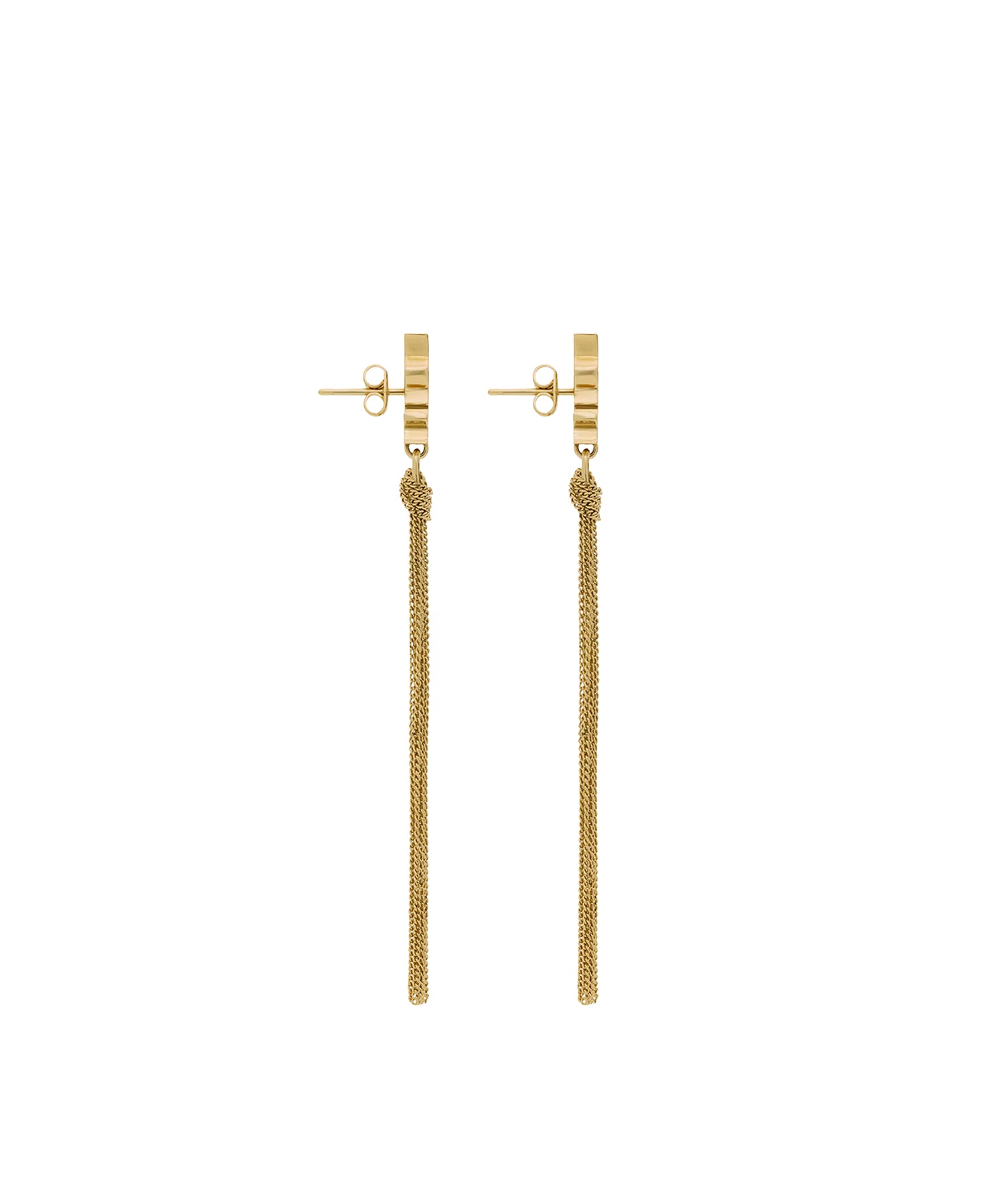 Orecchini in metallo con nappina Cassandre 803195 Y15008030 SAINT LAURENT 