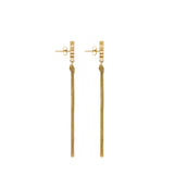 Orecchini in metallo con nappina Cassandre 803195 Y15008030 SAINT LAURENT 