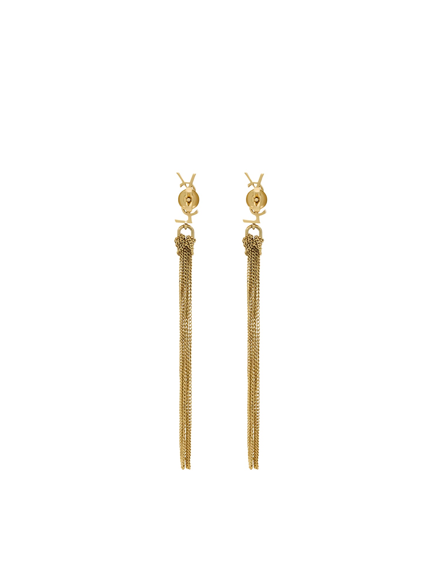 Orecchini in metallo con nappina Cassandre 803195 Y15008030 SAINT LAURENT 