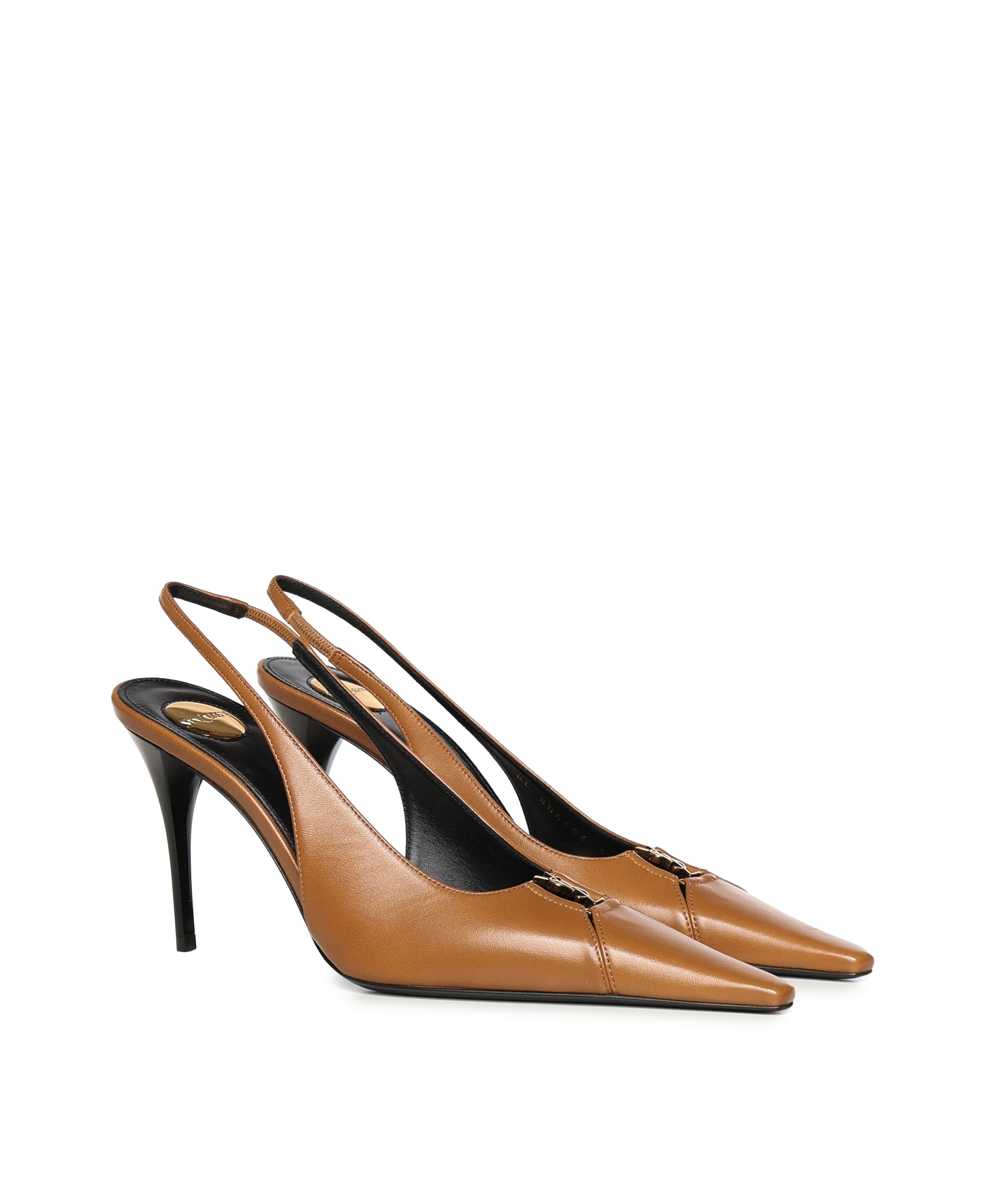 Pumps slingback Babylone Breteuil in pelle 806685 AADF12526 SAINT LAURENT 