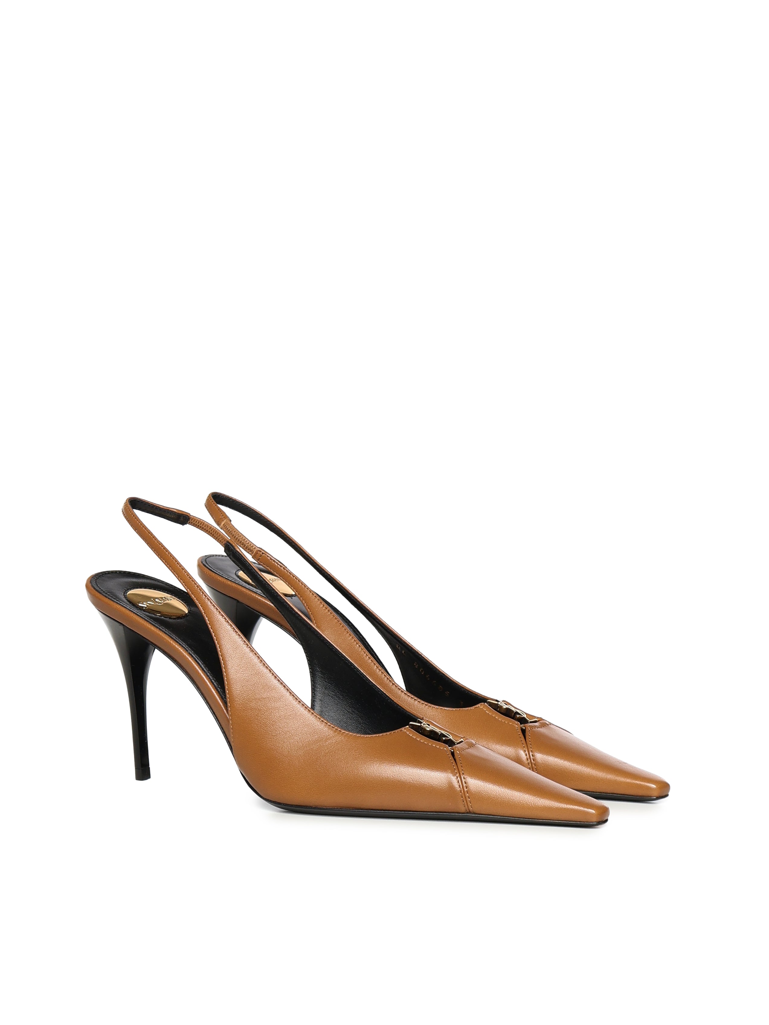 Pumps slingback Babylone Breteuil in pelle 806685 AADF12526 SAINT LAURENT 