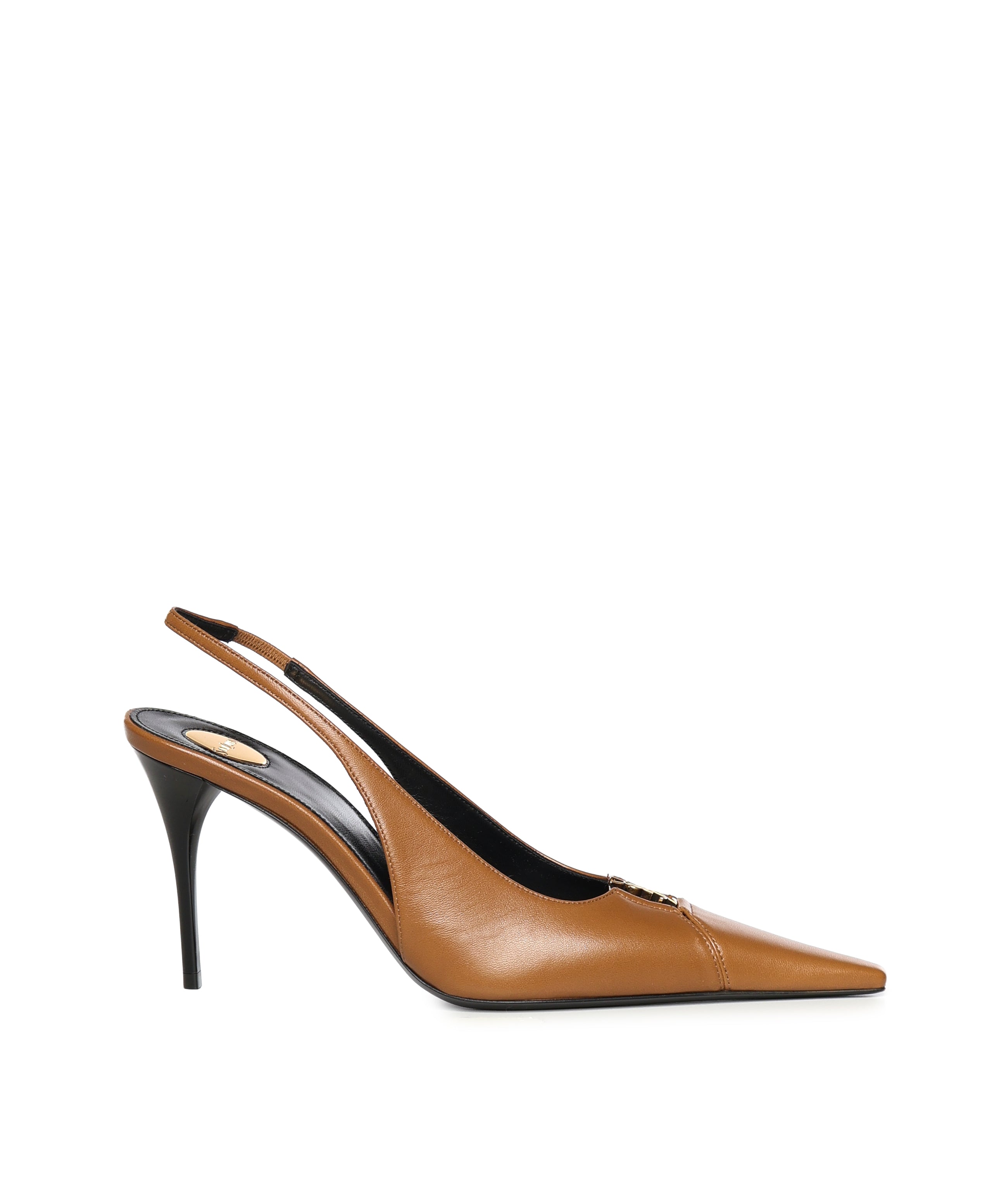 Pumps slingback Babylone Breteuil in pelle 806685 AADF12526 SAINT LAURENT 