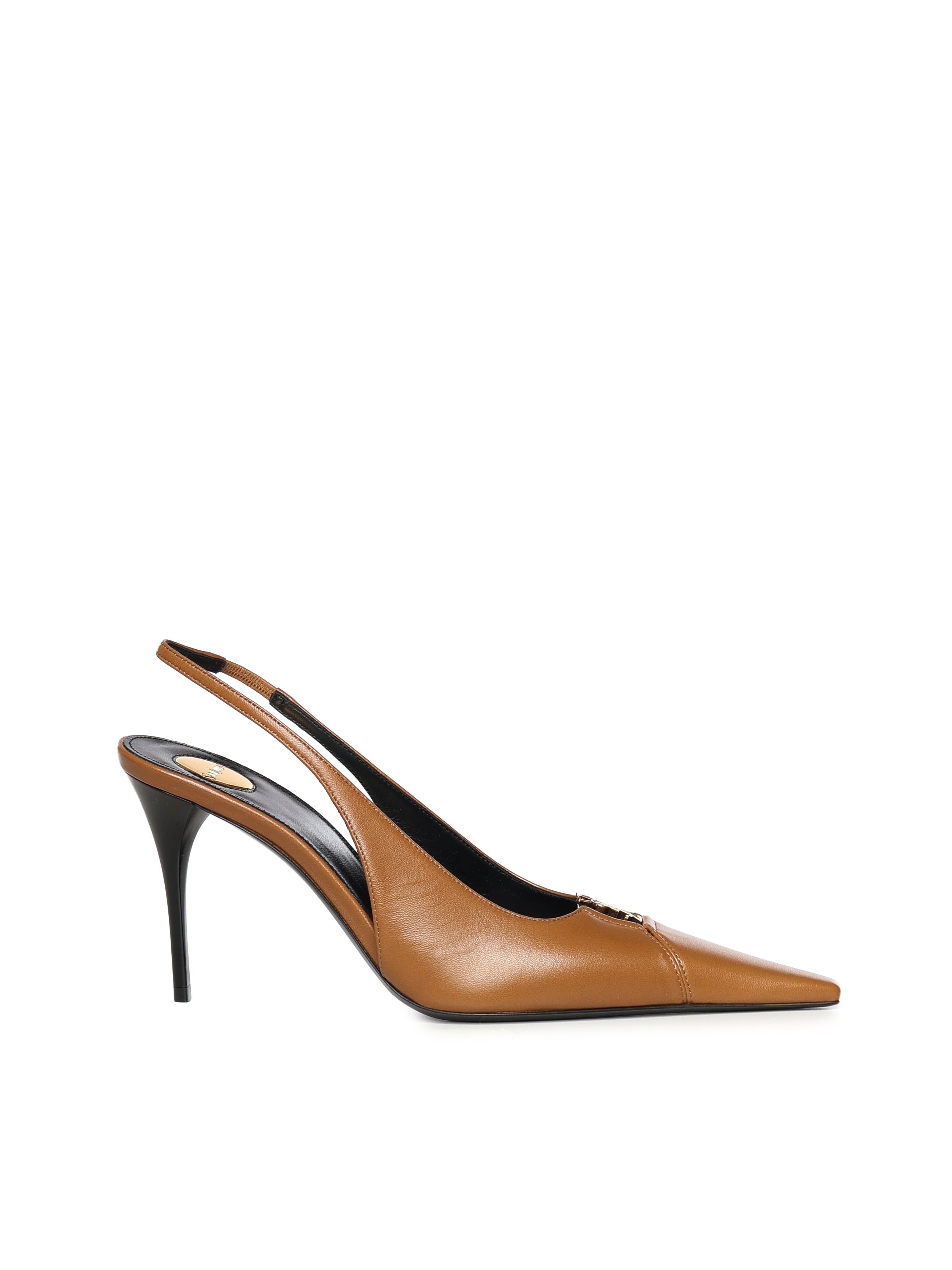 Pumps slingback Babylone Breteuil in pelle 806685 AADF12526 SAINT LAURENT 