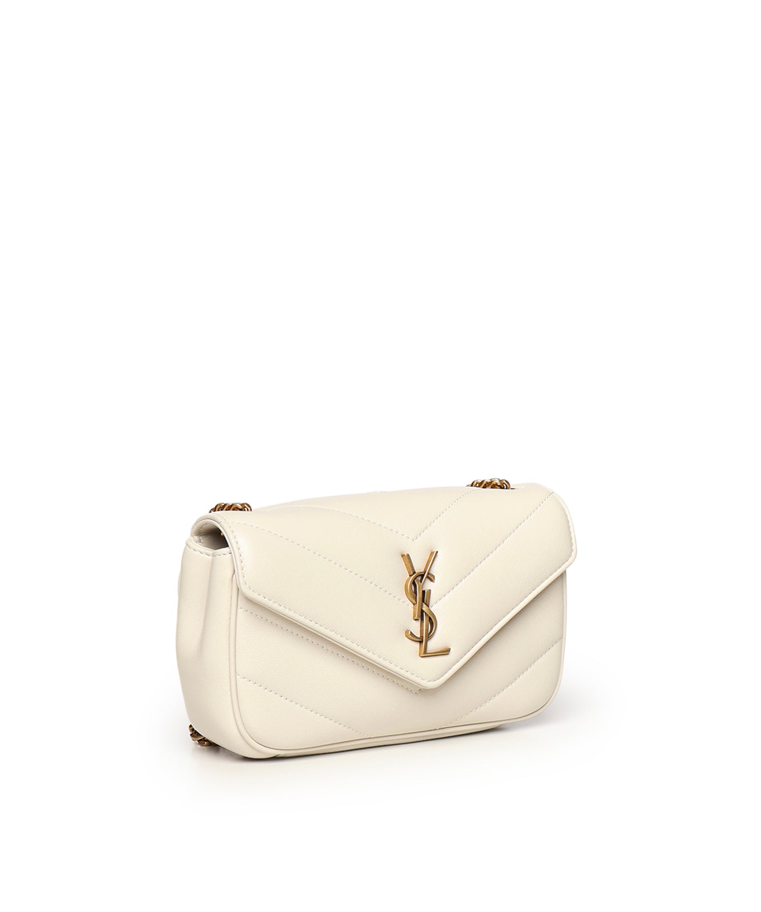 Borsa Loulou mini in pelle di agnello 821749 AAEAX9207 SAINT LAURENT 