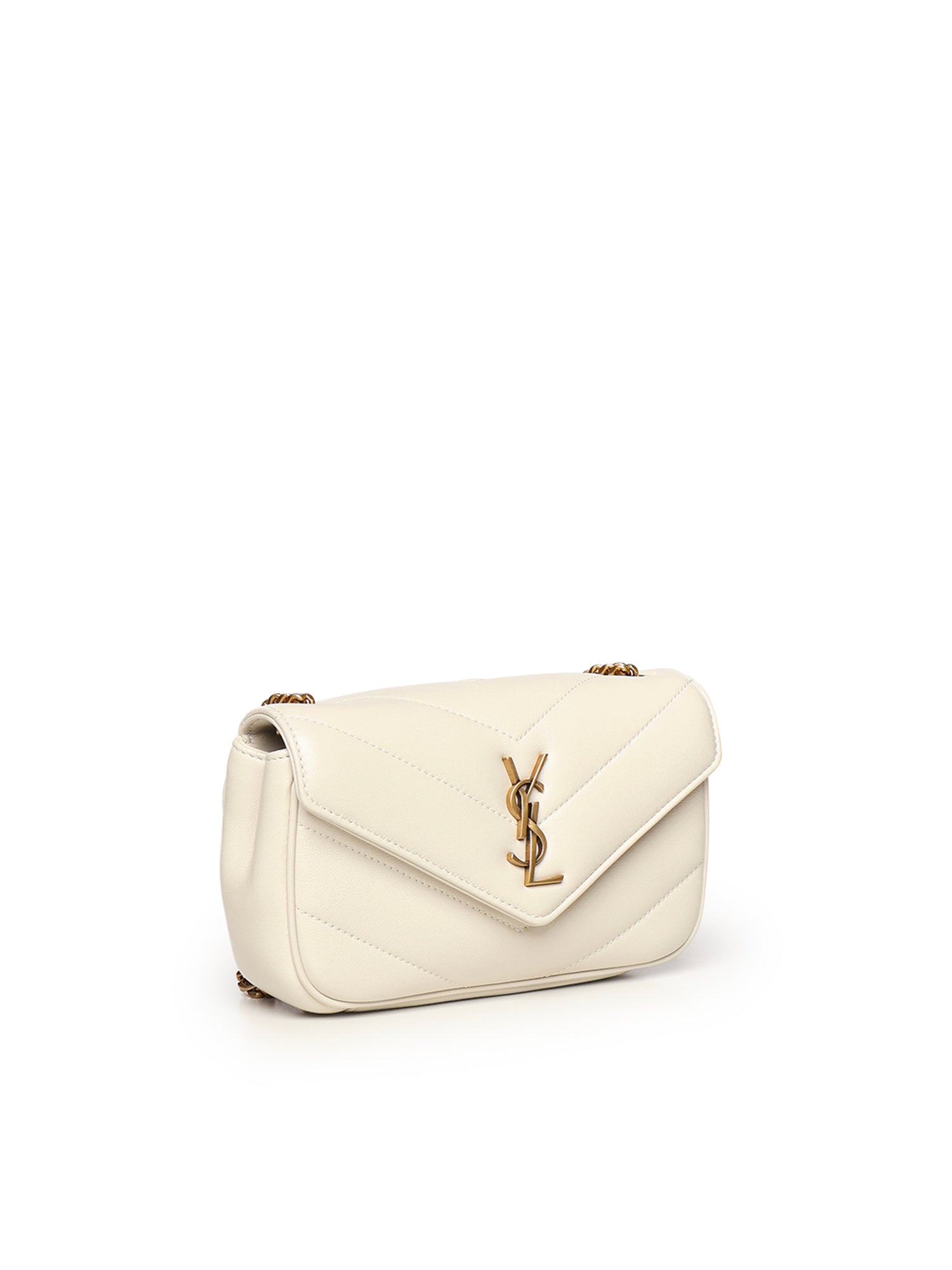 Borsa Loulou mini in pelle di agnello 821749 AAEAX9207 SAINT LAURENT 