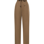 Pantalone a vita alta in cotone 836553 YZ9CV2412 SAINT LAURENT 