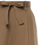 Pantalone a vita alta in cotone 836553 YZ9CV2412 SAINT LAURENT 