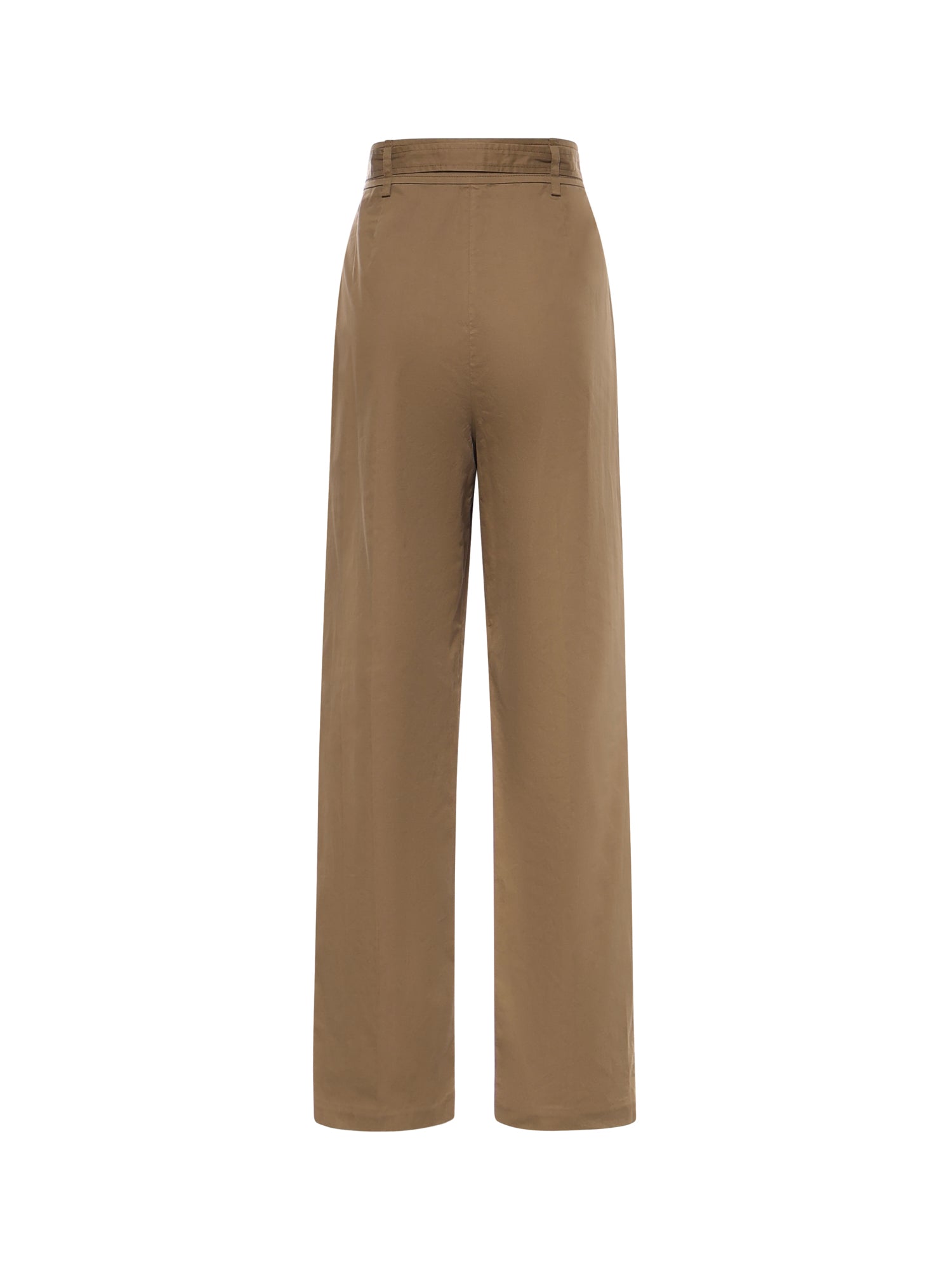Pantalone a vita alta in cotone 836553 YZ9CV2412 SAINT LAURENT 