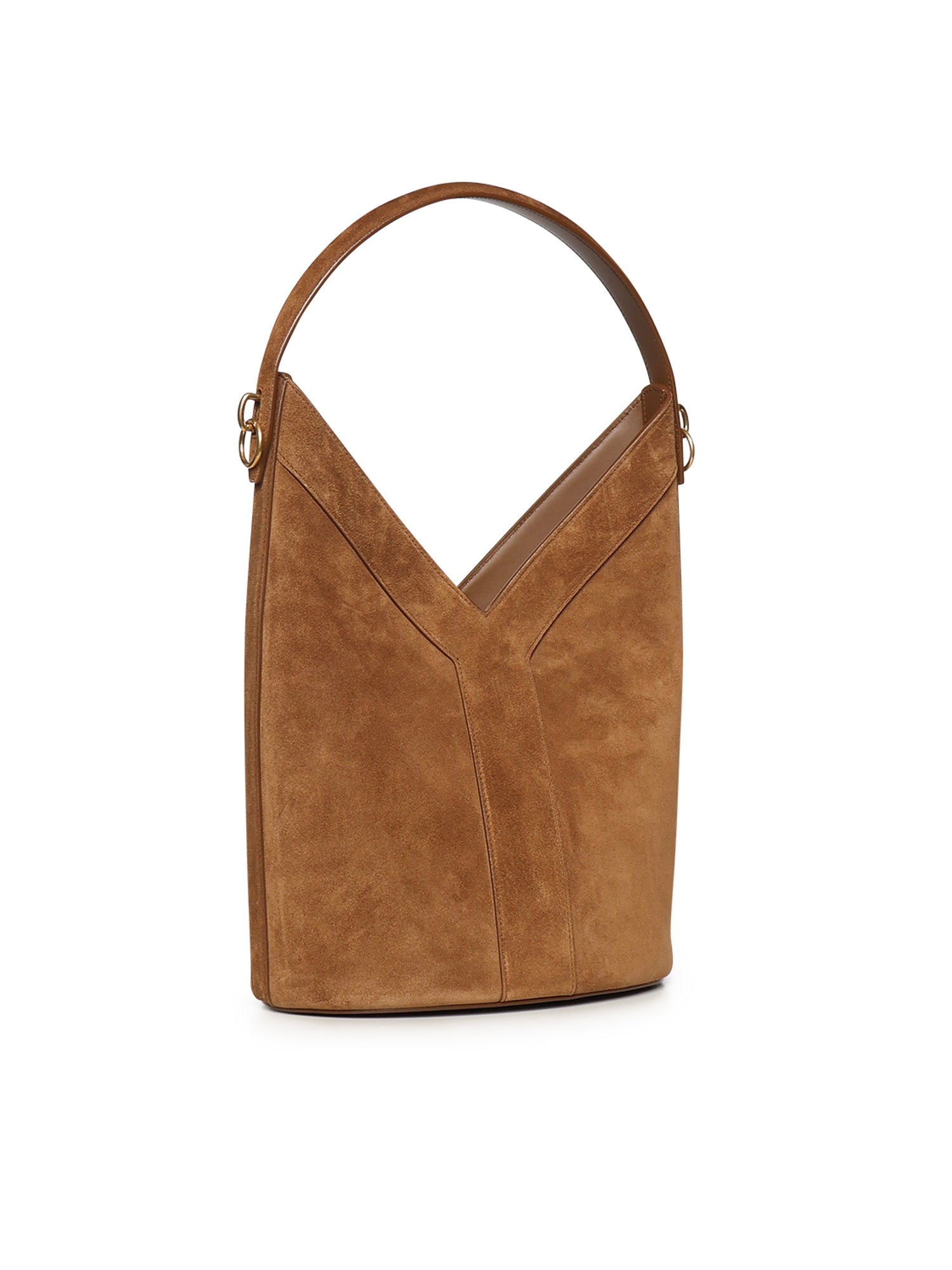 Borsa a secchiello Y in suede 840891 C0X0W2916 SAINT LAURENT 