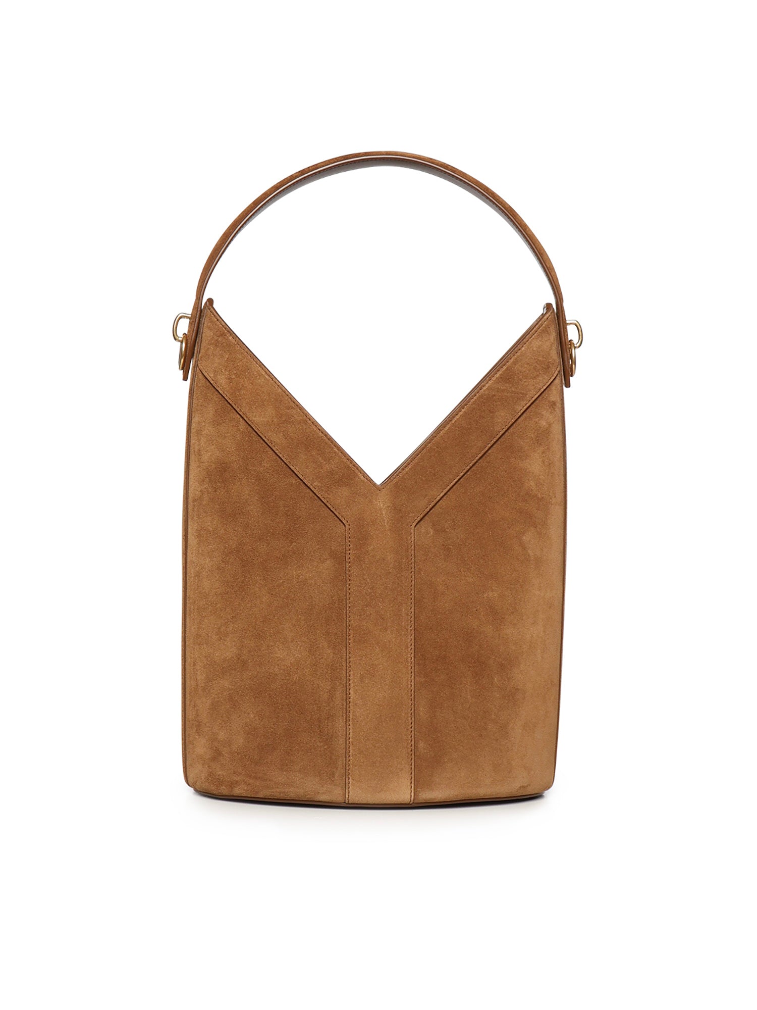 Borsa a secchiello Y in suede 840891 C0X0W2916 SAINT LAURENT 