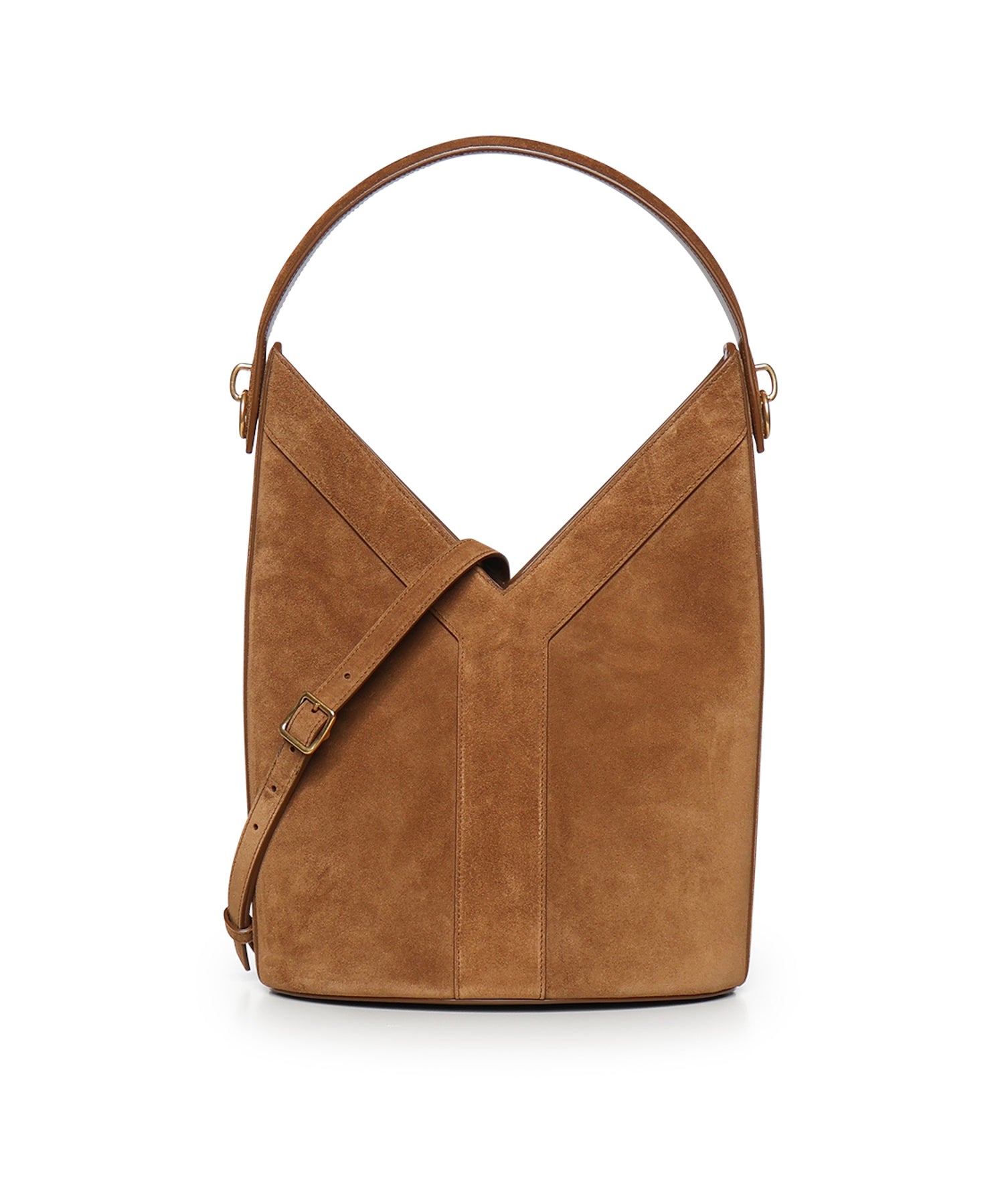 Borsa a secchiello Y in suede 840891 C0X0W2916 SAINT LAURENT 
