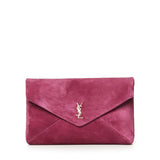 Clutch Cassandre in suede 851590 1U80W6979 SAINT LAURENT 