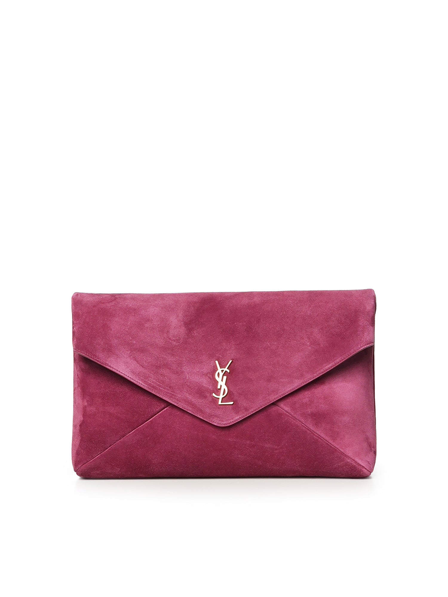Clutch Cassandre in suede 851590 1U80W6979 SAINT LAURENT 