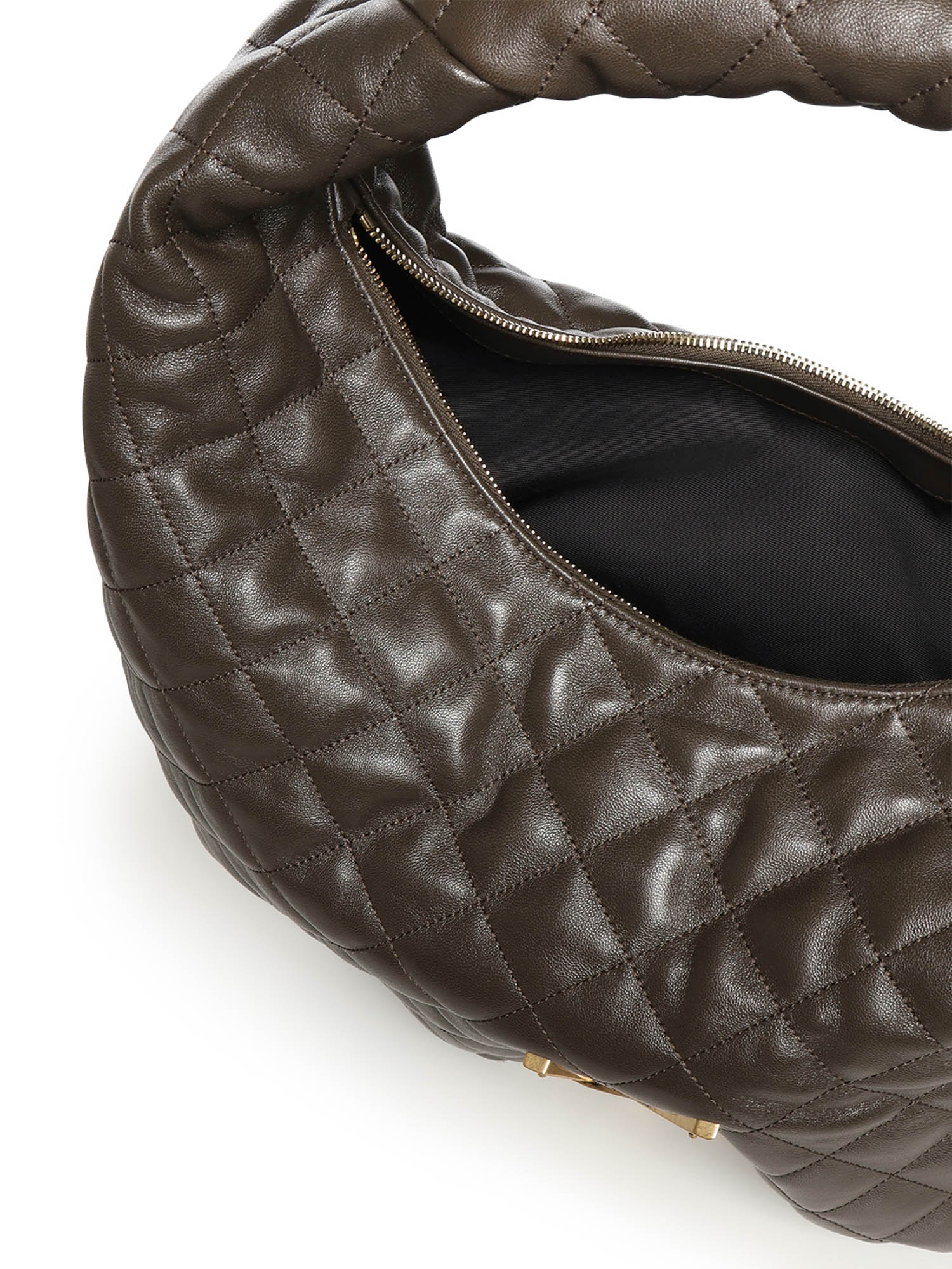 Borsa hobo Icare in nappa trapuntata 858160 AAANG3212 SAINT LAURENT 