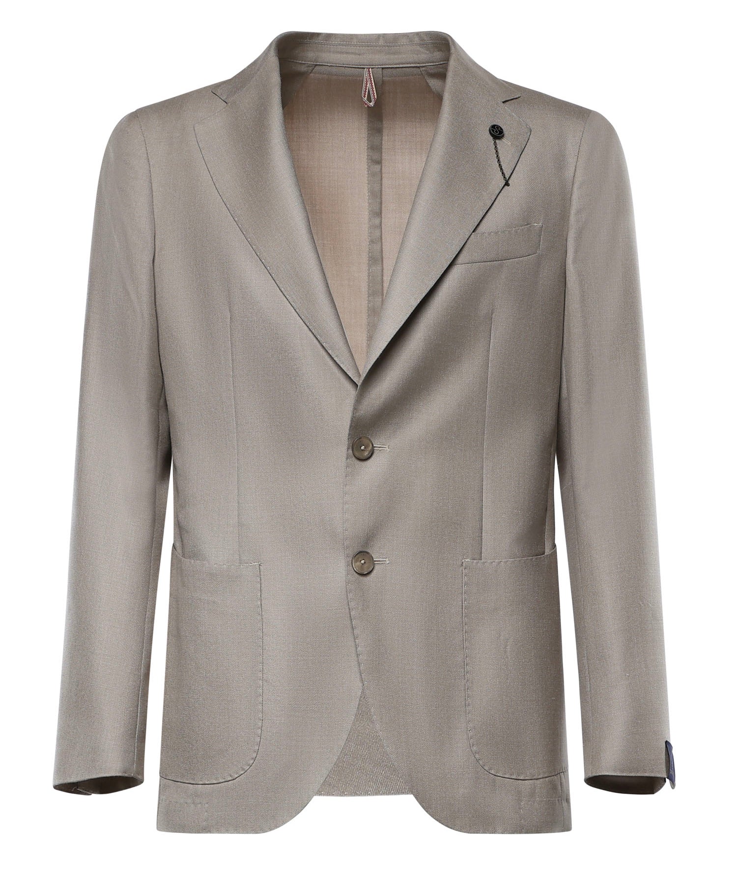 Blazer monopetto in misto lana 4153F 10P SANTANIELLO 