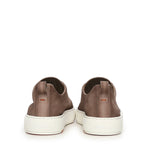 Sneaker slip-on in nabuk MBCD21995BART FEHE55 SANTONI 