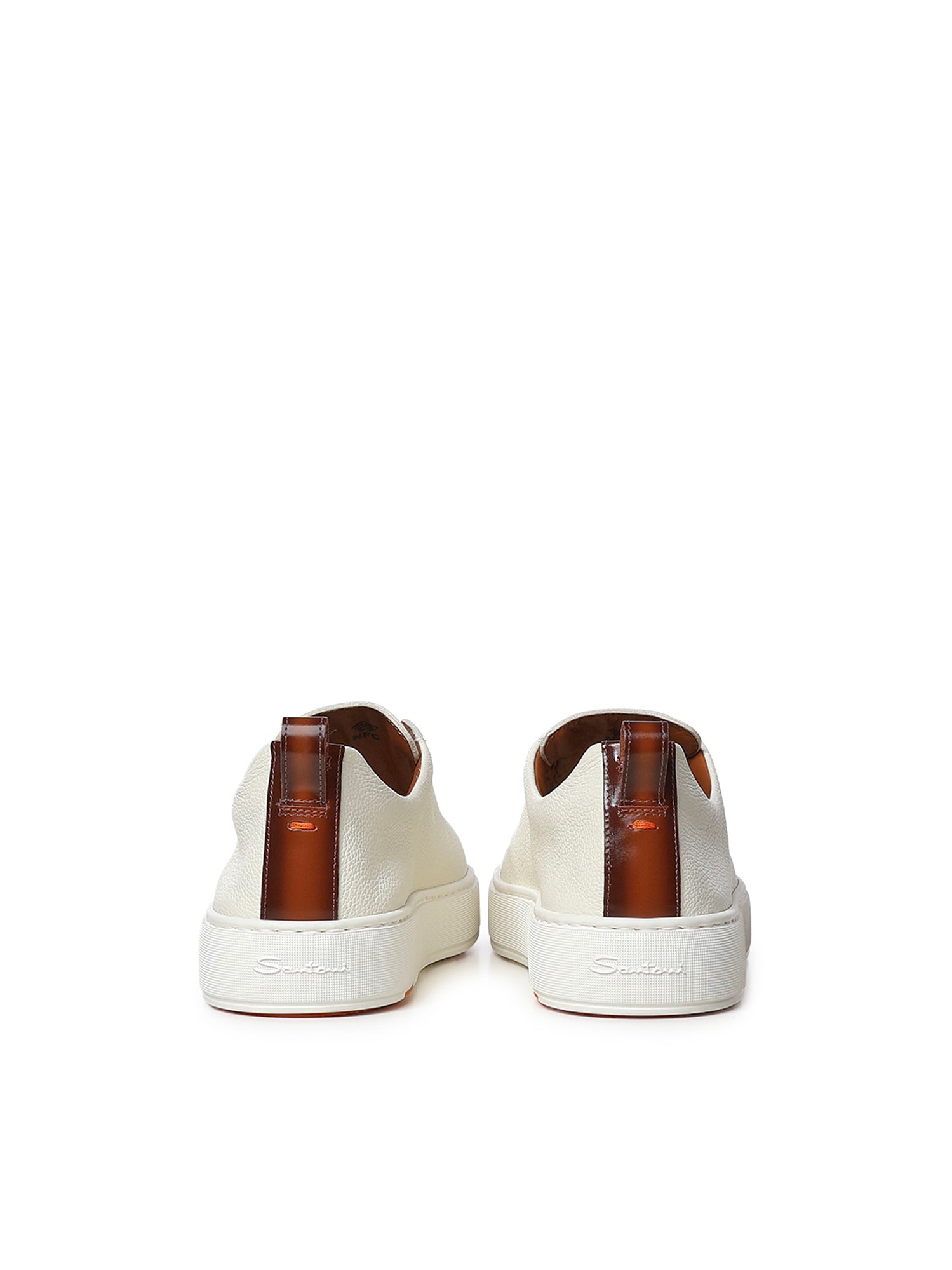 Sneaker slip-on in pelle bottolata MBCD21995BART LLDI50 SANTONI 