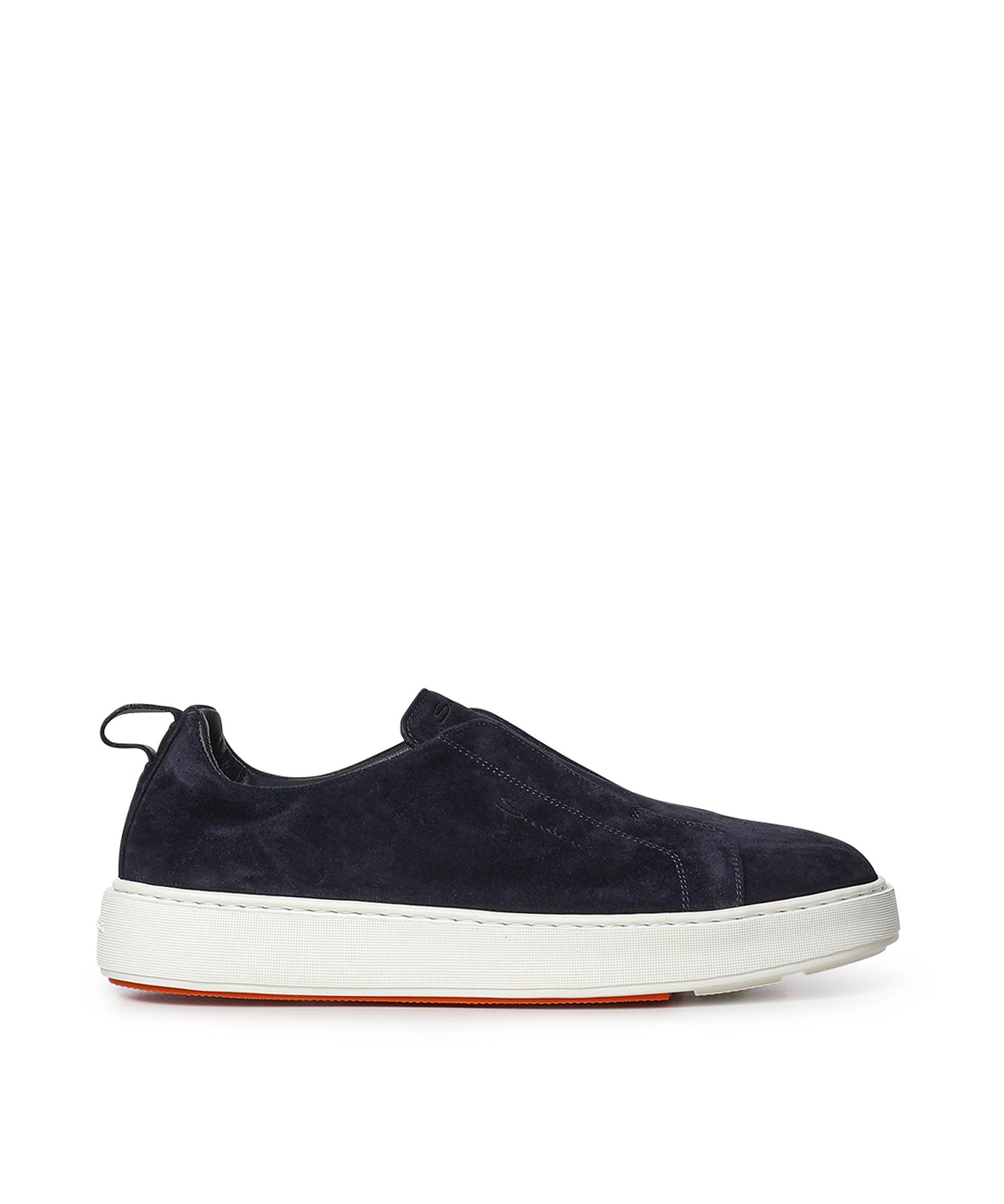 Sneaker slip-on in suede MBCD21995BART SEYU60 SANTONI 