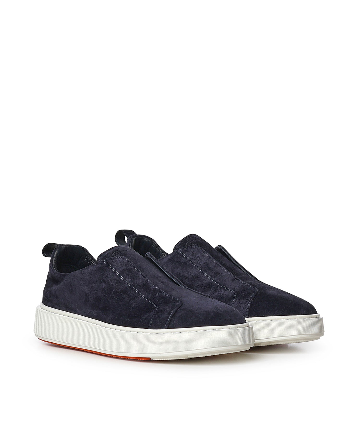 Sneaker slip-on in suede MBCD21995BART SEYU60 SANTONI 