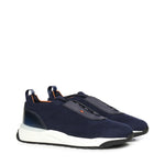 Sneaker Flin in tessuto stretch MBIO21601BINN HODU61 SANTONI 