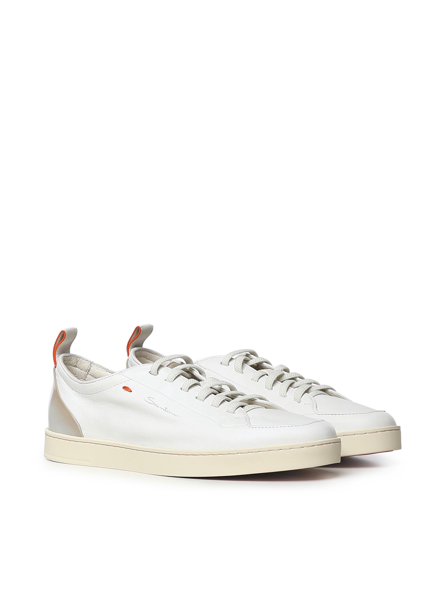Sneaker Off-duty in pelle MBNO22184TIRT FRII80 SANTONI 