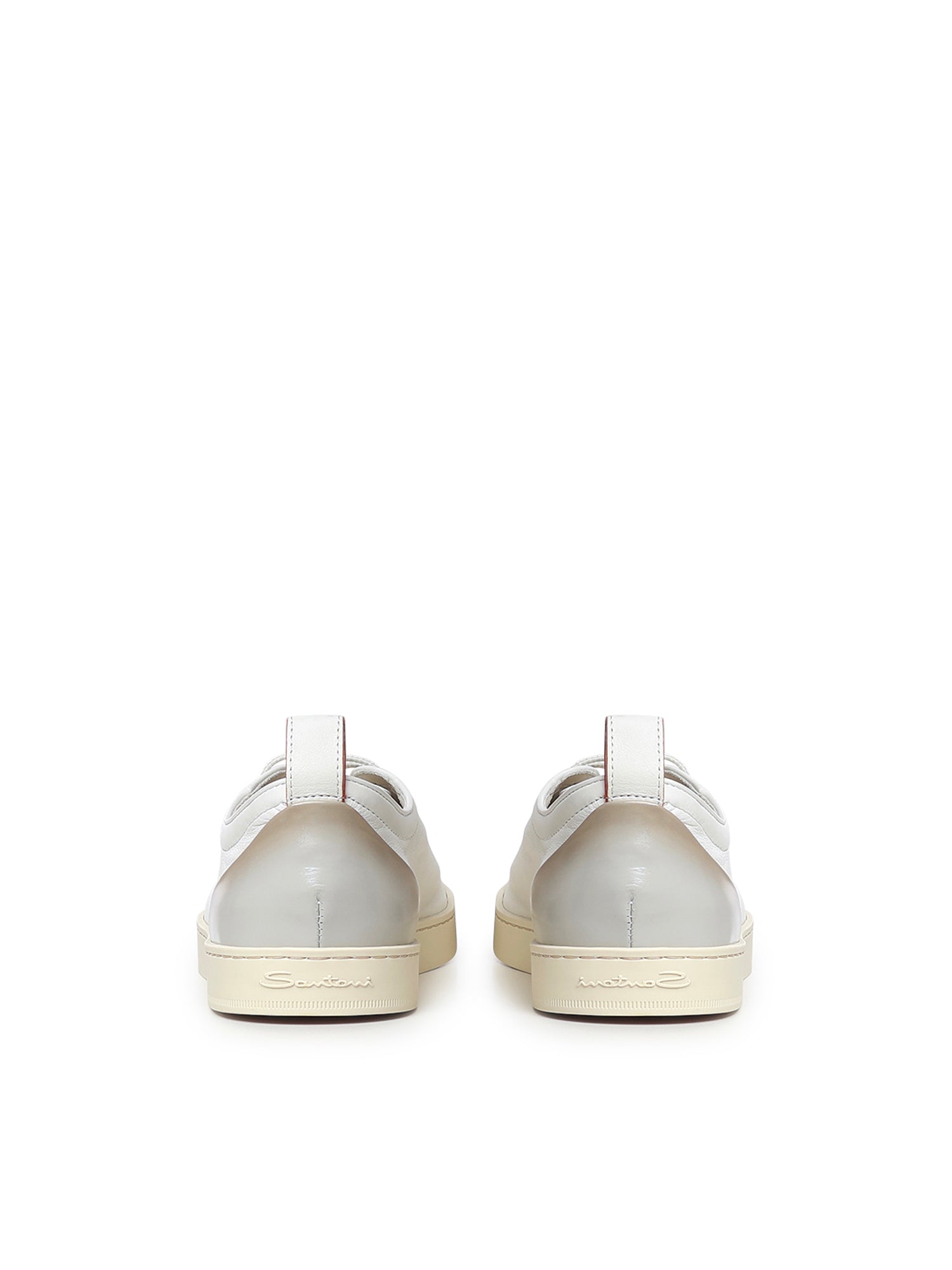 Sneaker Off-duty in pelle MBNO22184TIRT FRII80 SANTONI 
