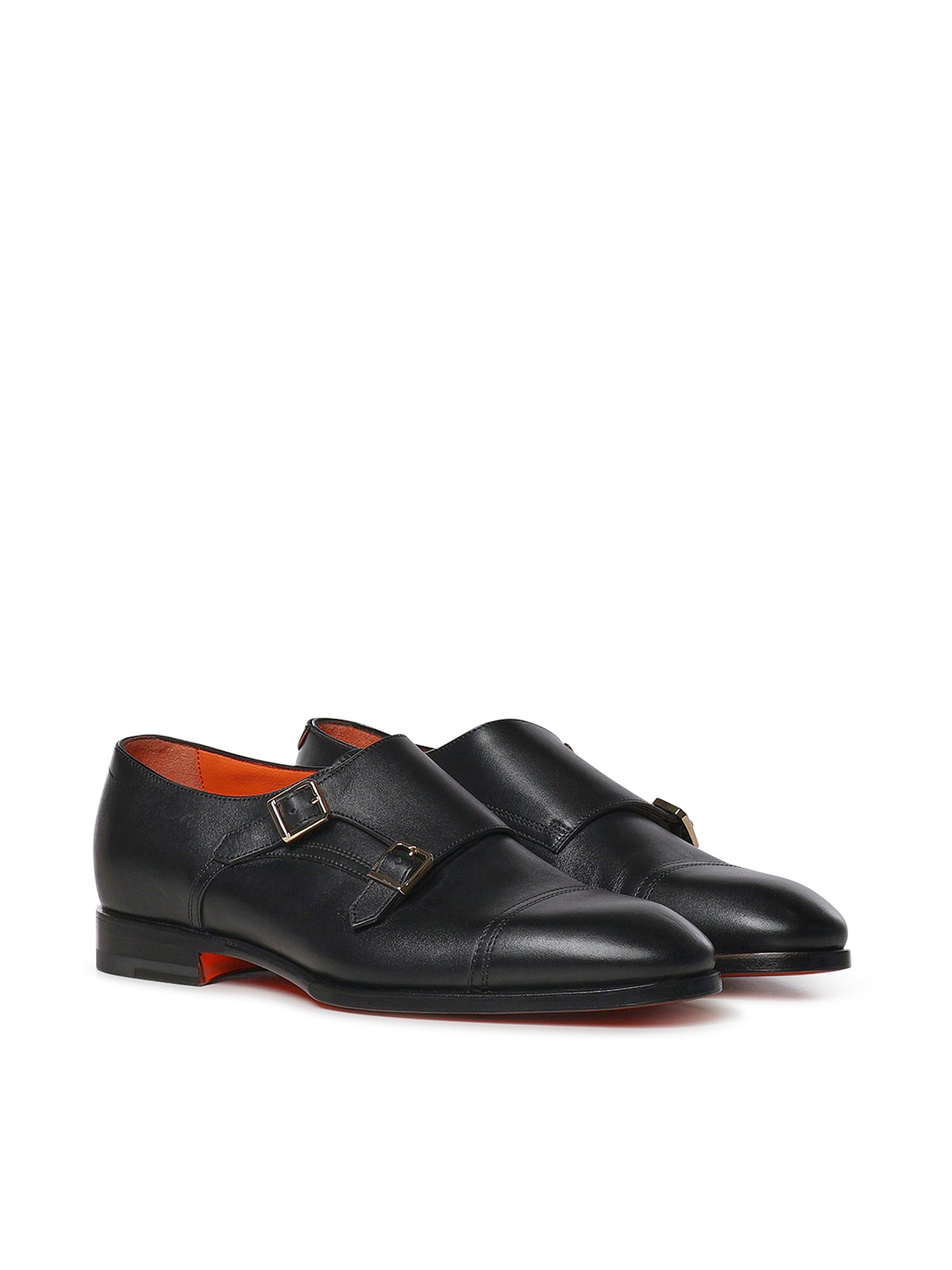Doppia fibbia in pelle MCAD19027JC6B NTGN01 SANTONI 