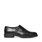 Doppia fibbia in pelle MGEO18949NEAX NTGN01 SANTONI 