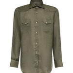 Camicia Texas in lino SCC0001SH46420900B  SARTORIO NAPOLI 