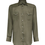 Camicia Texas in lino SCC0001SH46420900B  SARTORIO NAPOLI 