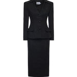 Abito midi con blazer RS26041M B SELF-PORTRAIT 