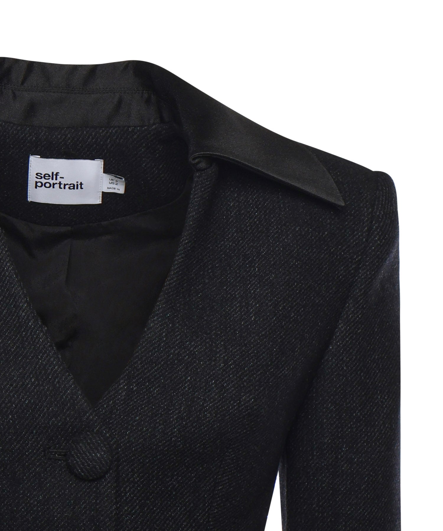 Abito midi con blazer RS26041M B SELF-PORTRAIT 