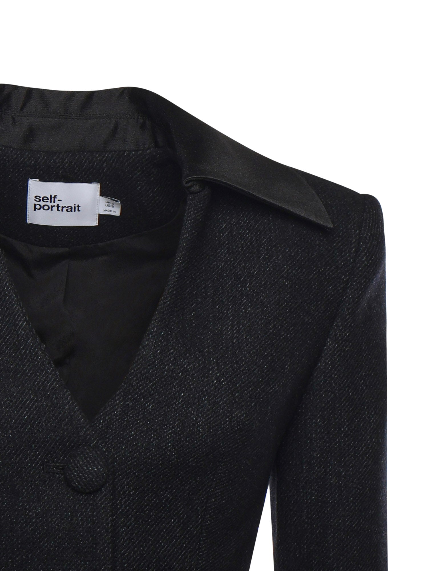 Abito midi con blazer RS26041M B SELF-PORTRAIT 