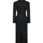 Abito midi con blazer RS26041M B SELF-PORTRAIT 