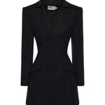 Mini abito blazer RS26041S B SELF-PORTRAIT 