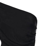 Abito midi in maglia drappeggiata RS26108M B SELF-PORTRAIT 