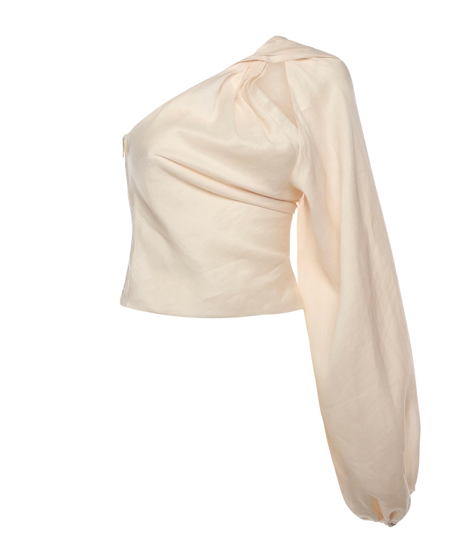 Top con maniche drappeggiate RS26207T C SELF-PORTRAIT 