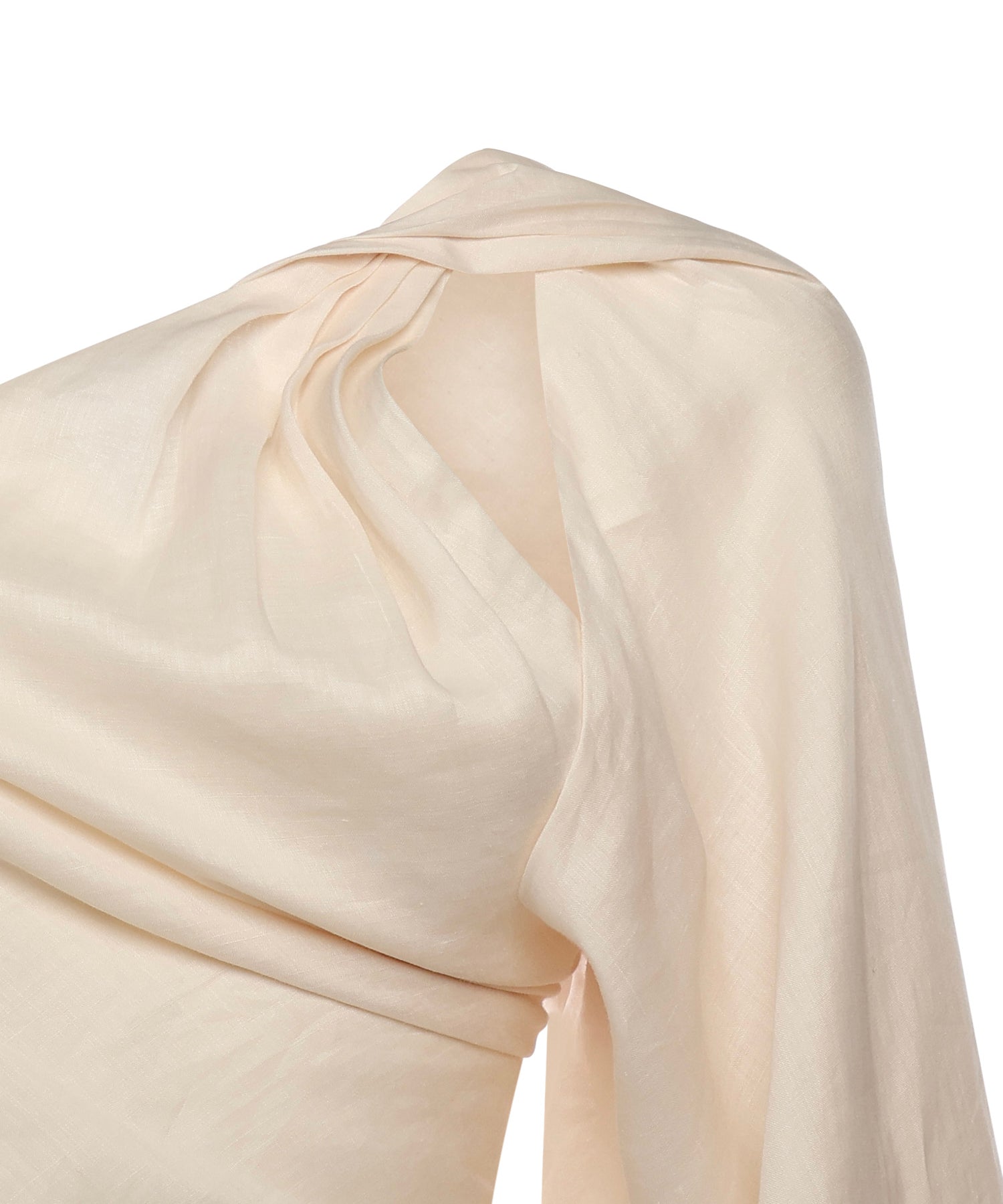Top con maniche drappeggiate RS26207T C SELF-PORTRAIT 