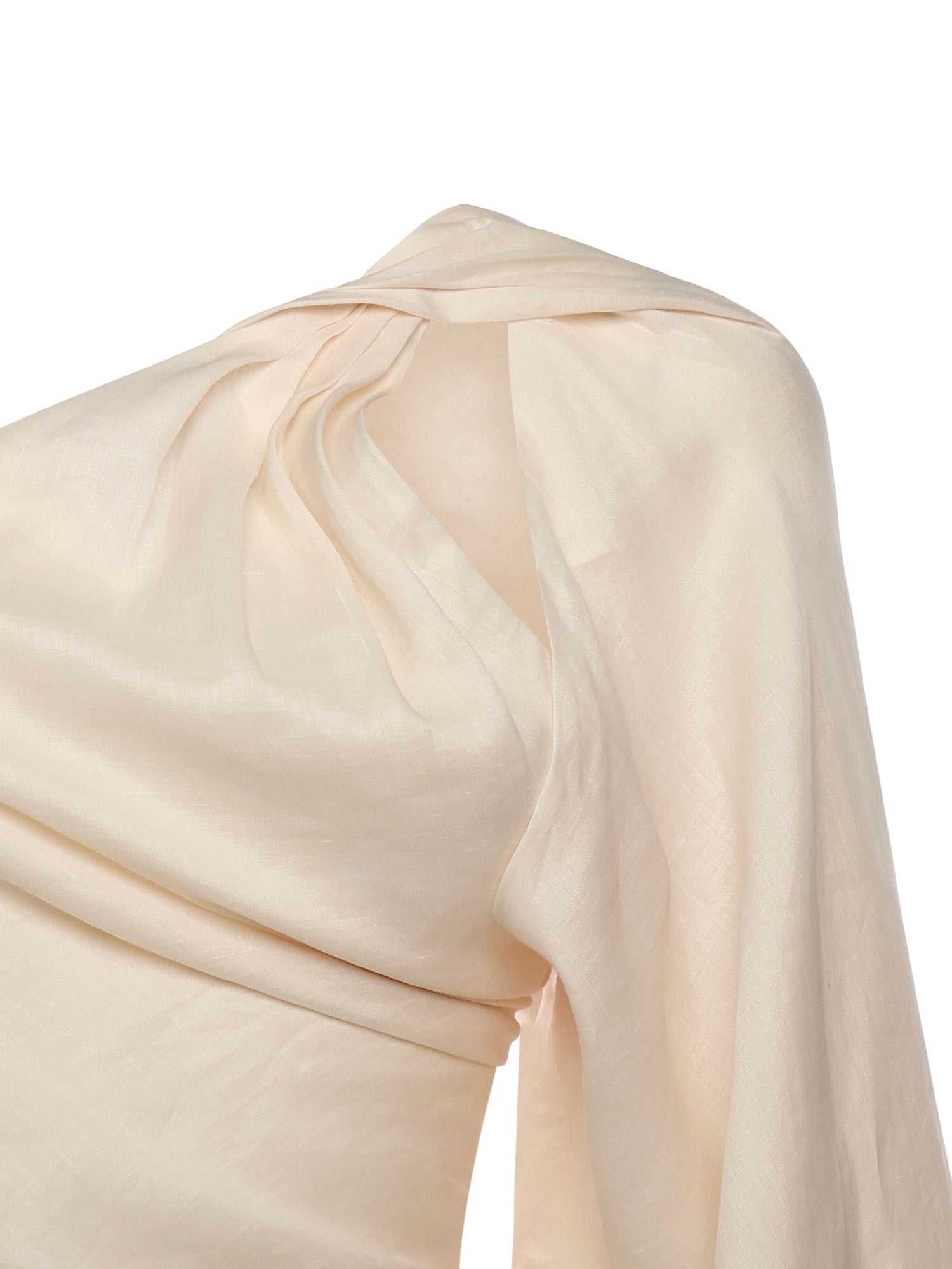 Top con maniche drappeggiate RS26207T C SELF-PORTRAIT 
