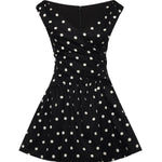 Mini abito in cotone a pois RS26209S B SELF-PORTRAIT 