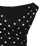 Mini abito in cotone a pois RS26209S B SELF-PORTRAIT 