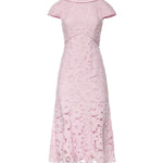 Abito midi in pizzo SS26254M P SELF-PORTRAIT 