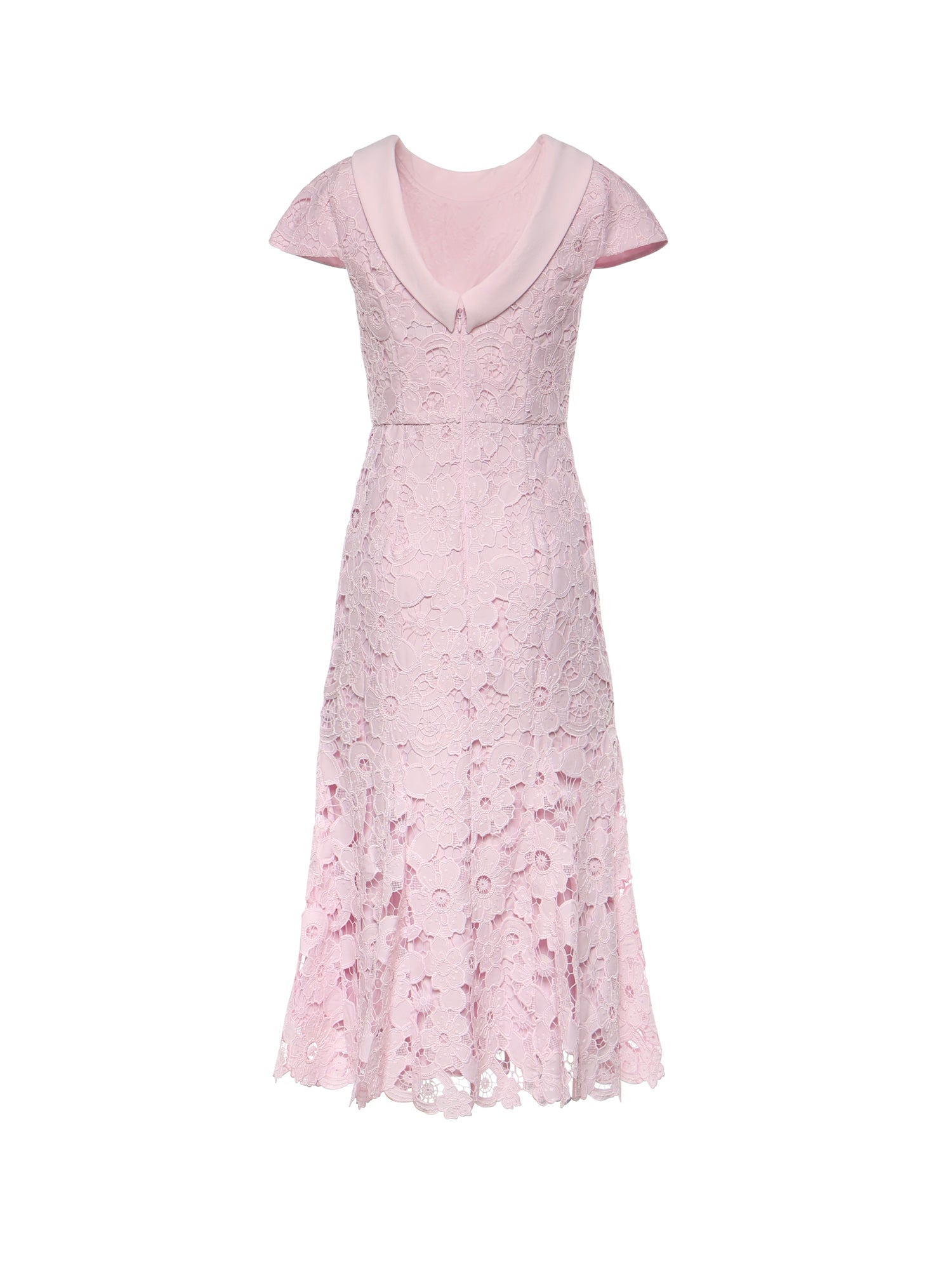 Abito midi in pizzo SS26254M P SELF-PORTRAIT 