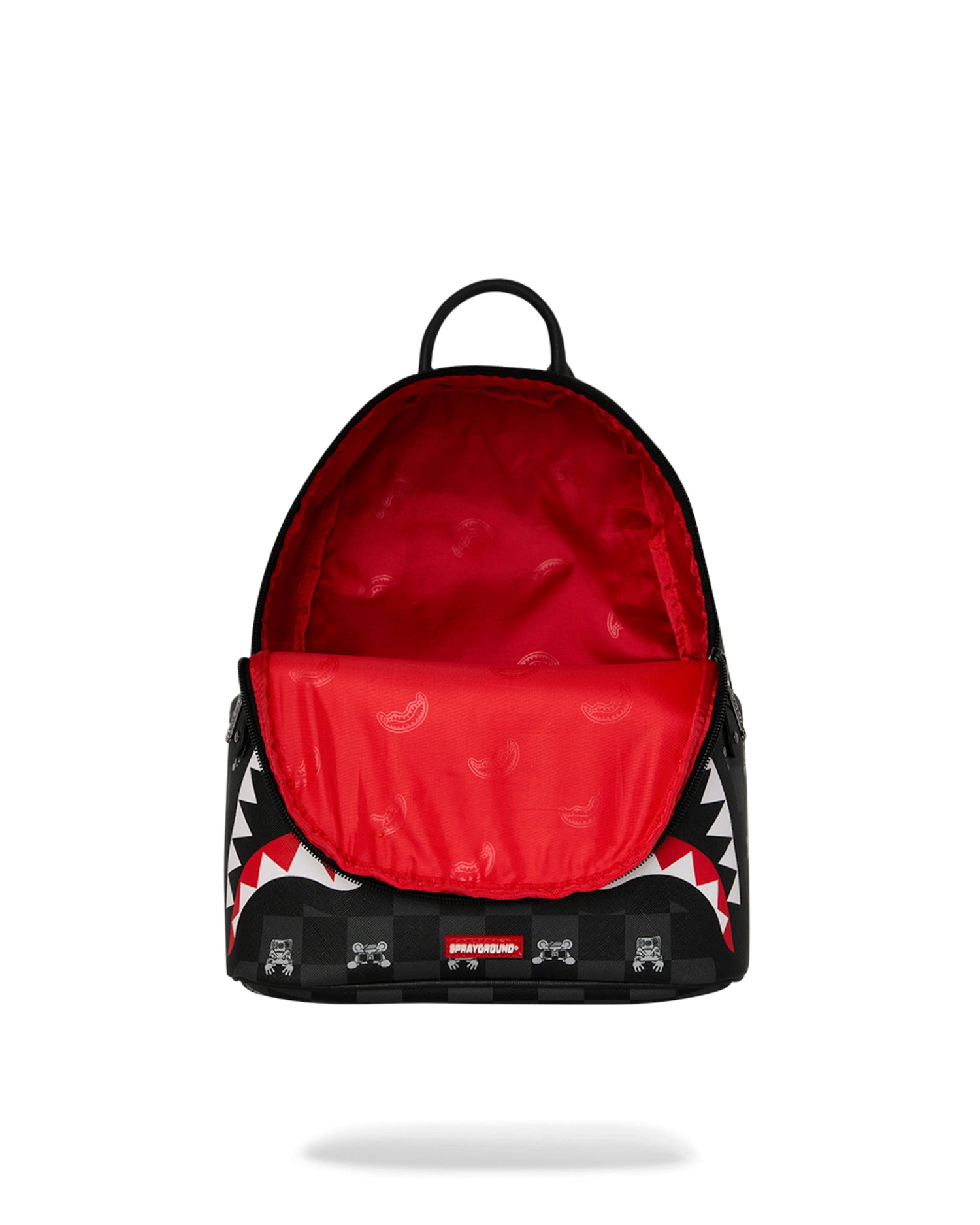 Zaino Gray Peeking Character Check Savage 910B8908NSZ  SPRAYGROUND 