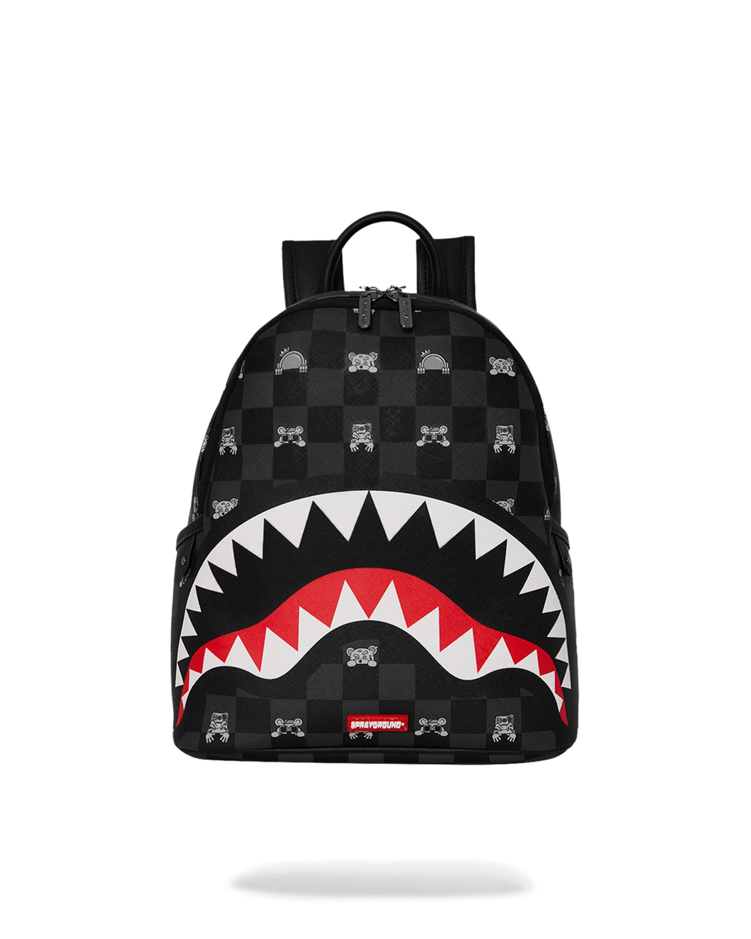 Zaino Gray Peeking Character Check Savage 910B8908NSZ  SPRAYGROUND 